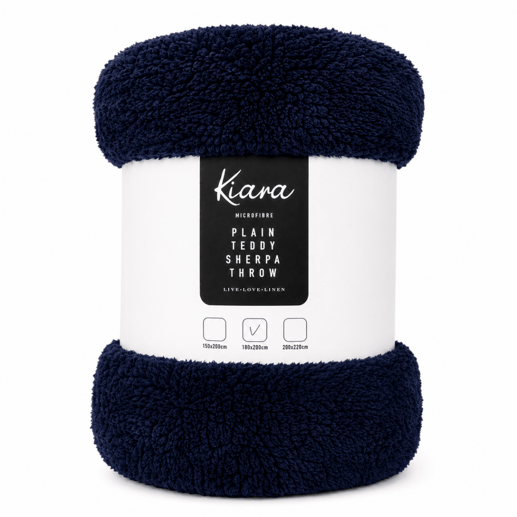 Teddy Sherpa Throw - 180 x 200 - Home Phase