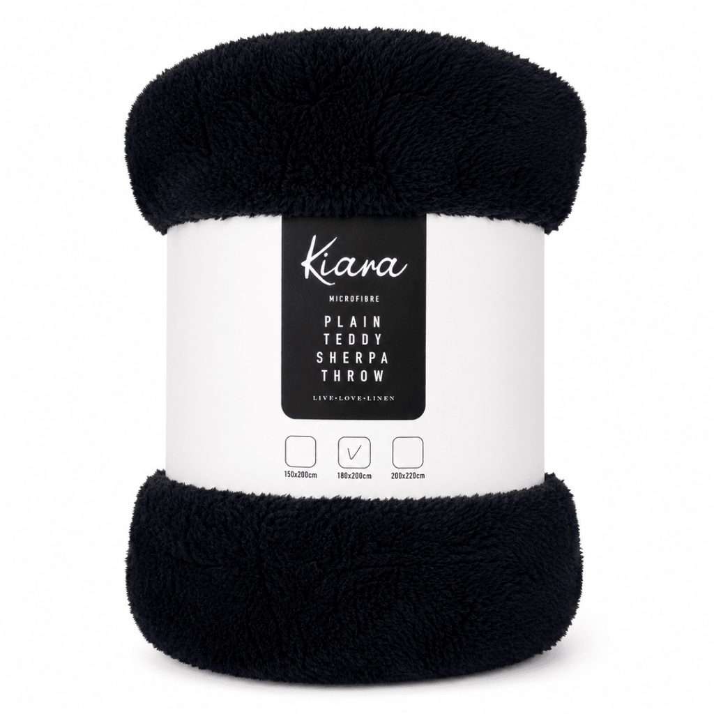 Teddy Sherpa Throw - 180 x 200 - Home Phase