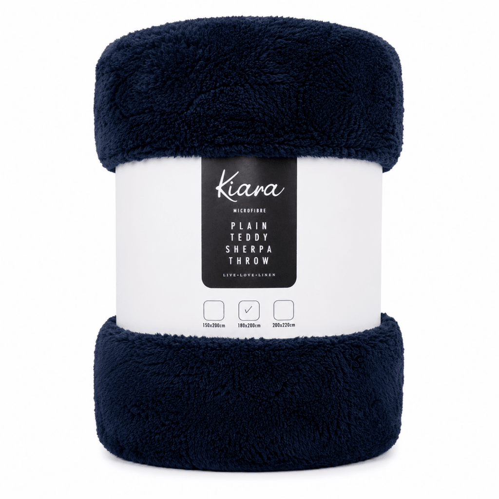 Teddy Sherpa Throw - 180 x 200 - Home Phase