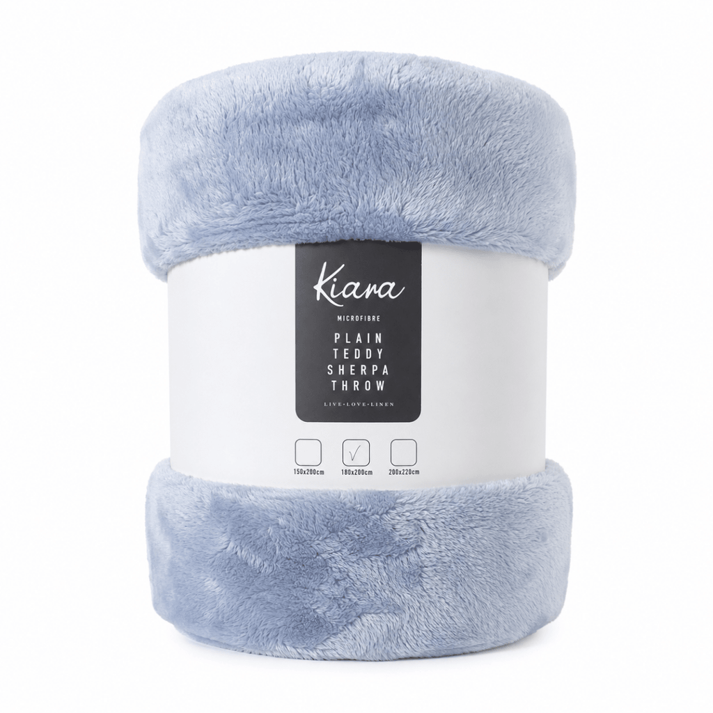 Teddy Sherpa Throw - 180 x 200 - Home Phase
