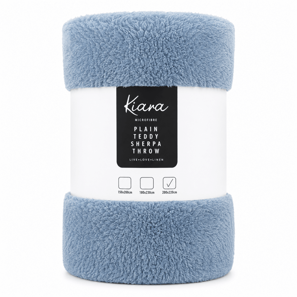 Teddy Sherpa Throw - 200 x 220 cm - Home Phase