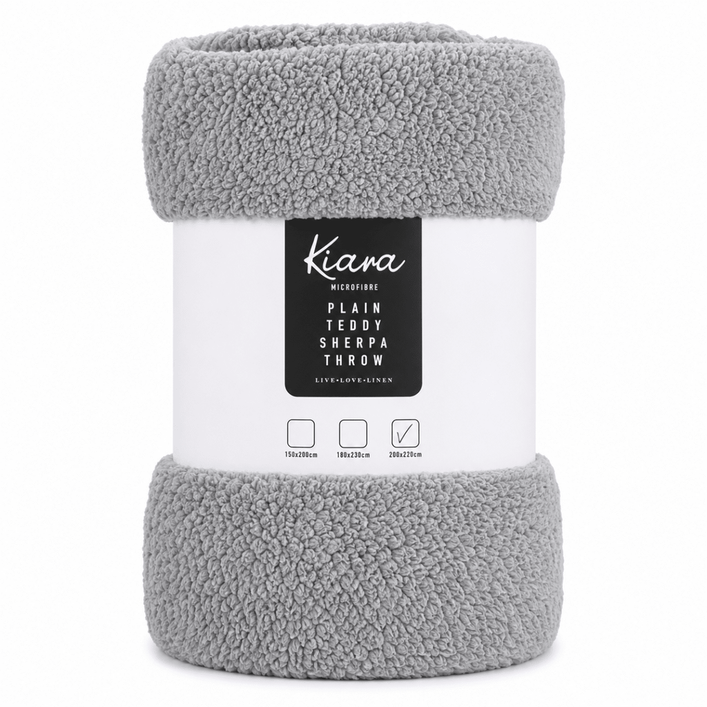 Teddy Sherpa Throw - 200 x 220 cm - Home Phase