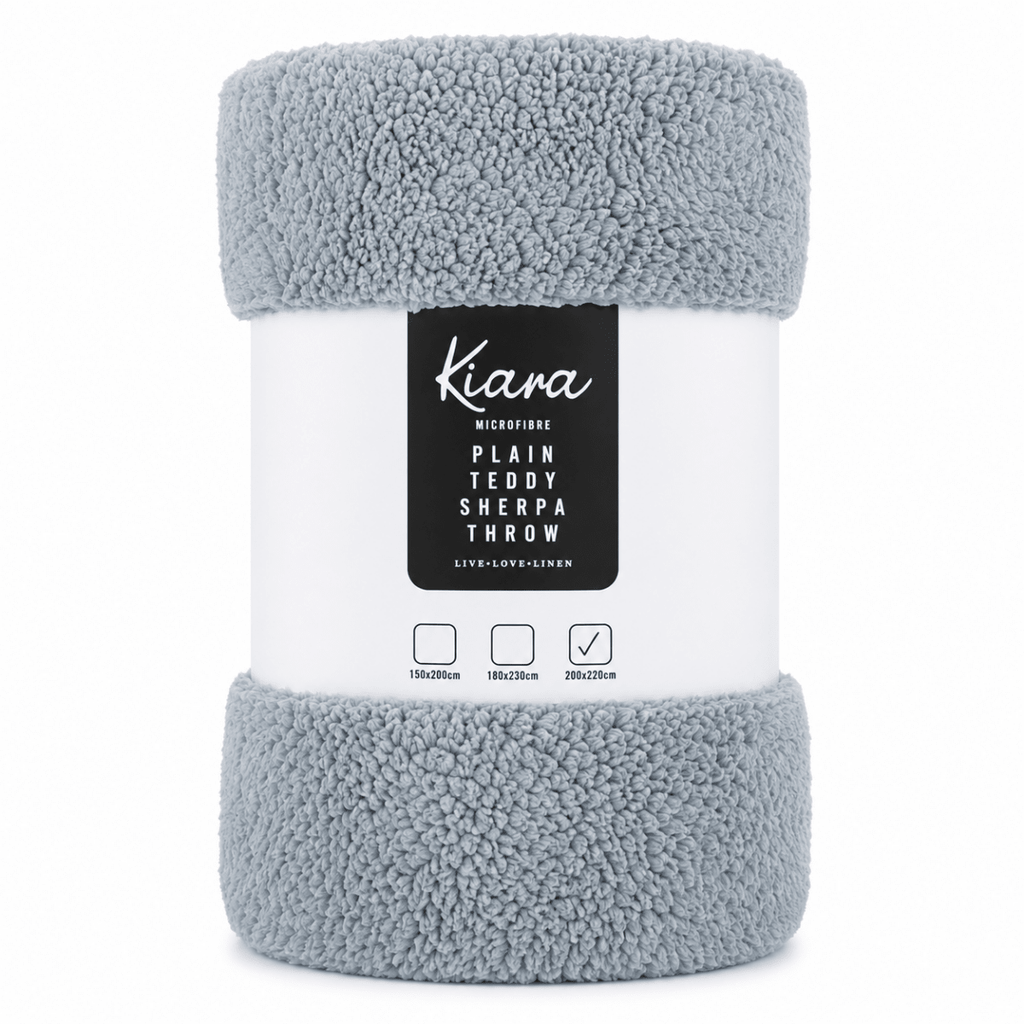 Teddy Sherpa Throw - 200 x 220 cm - Home Phase