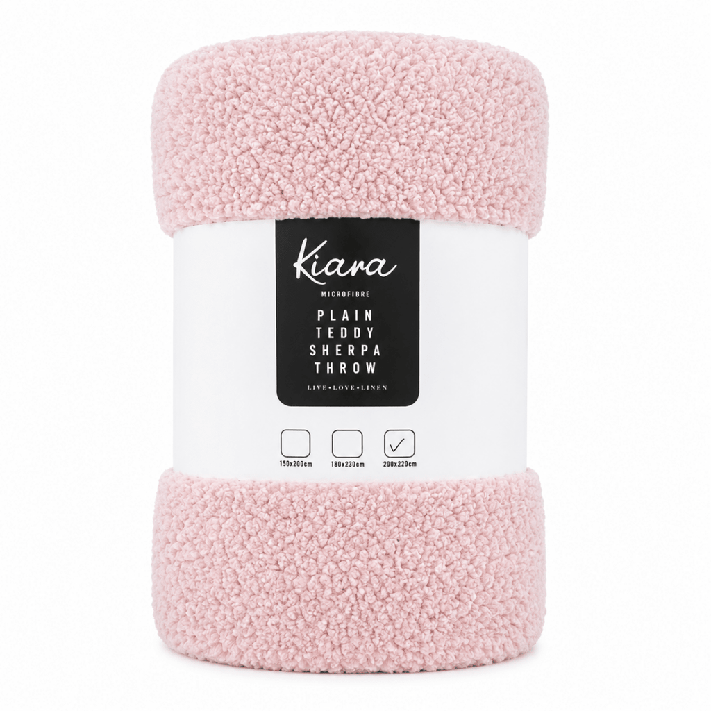 Teddy Sherpa Throw - 200 x 220 cm - Home Phase
