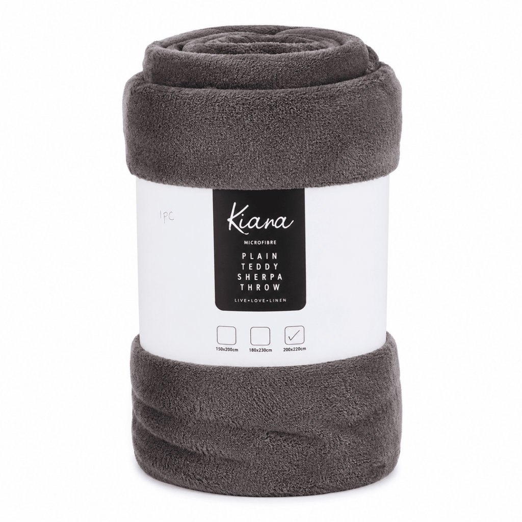 Teddy Sherpa Throw - 200 x 220 cm - Home Phase