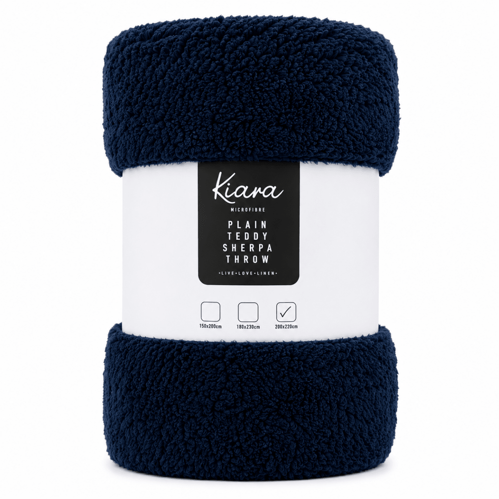 Teddy Sherpa Throw - 200 x 220 cm - Home Phase