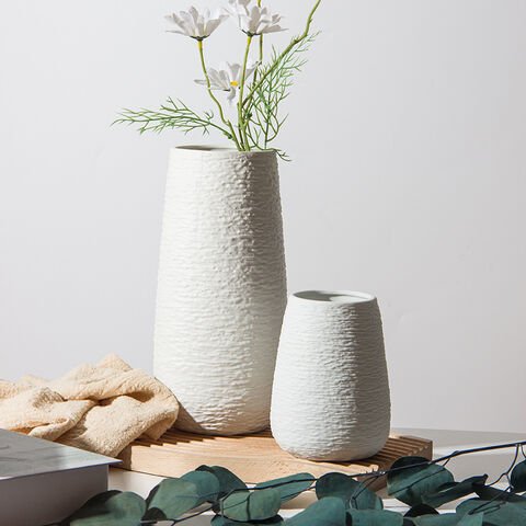 Textured Ceramic Vase - Home Phase