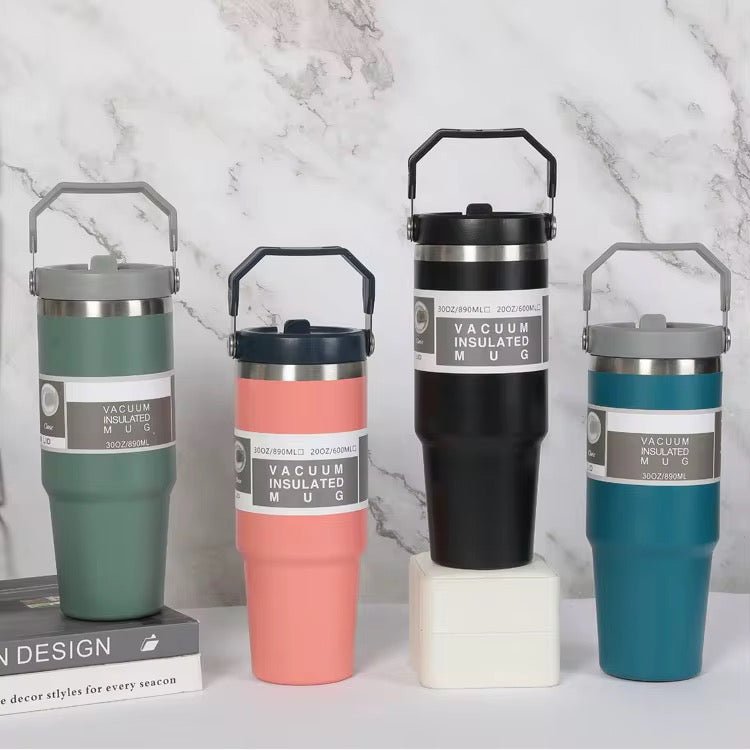Trendy Stainless Steel Vacuum Flask - 900 ml - Style Phase Home