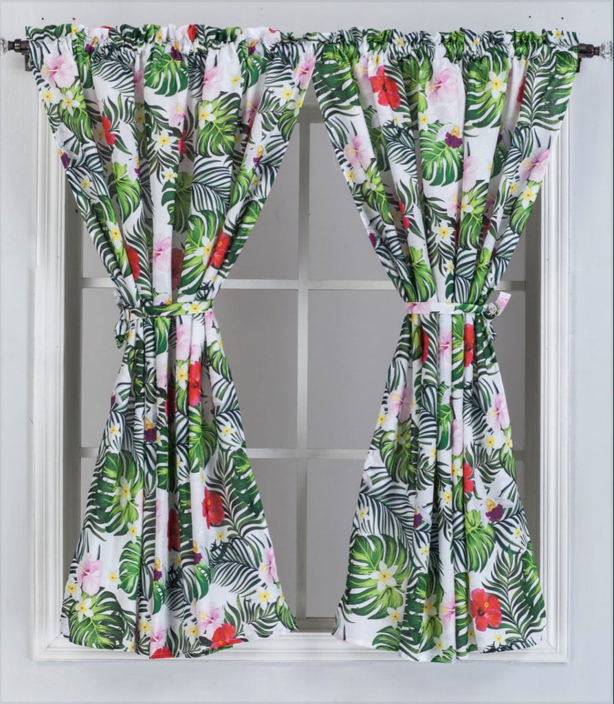 Twin Pack Kiara Cafe Curtain - 110 x 120 cm - Style Phase Home