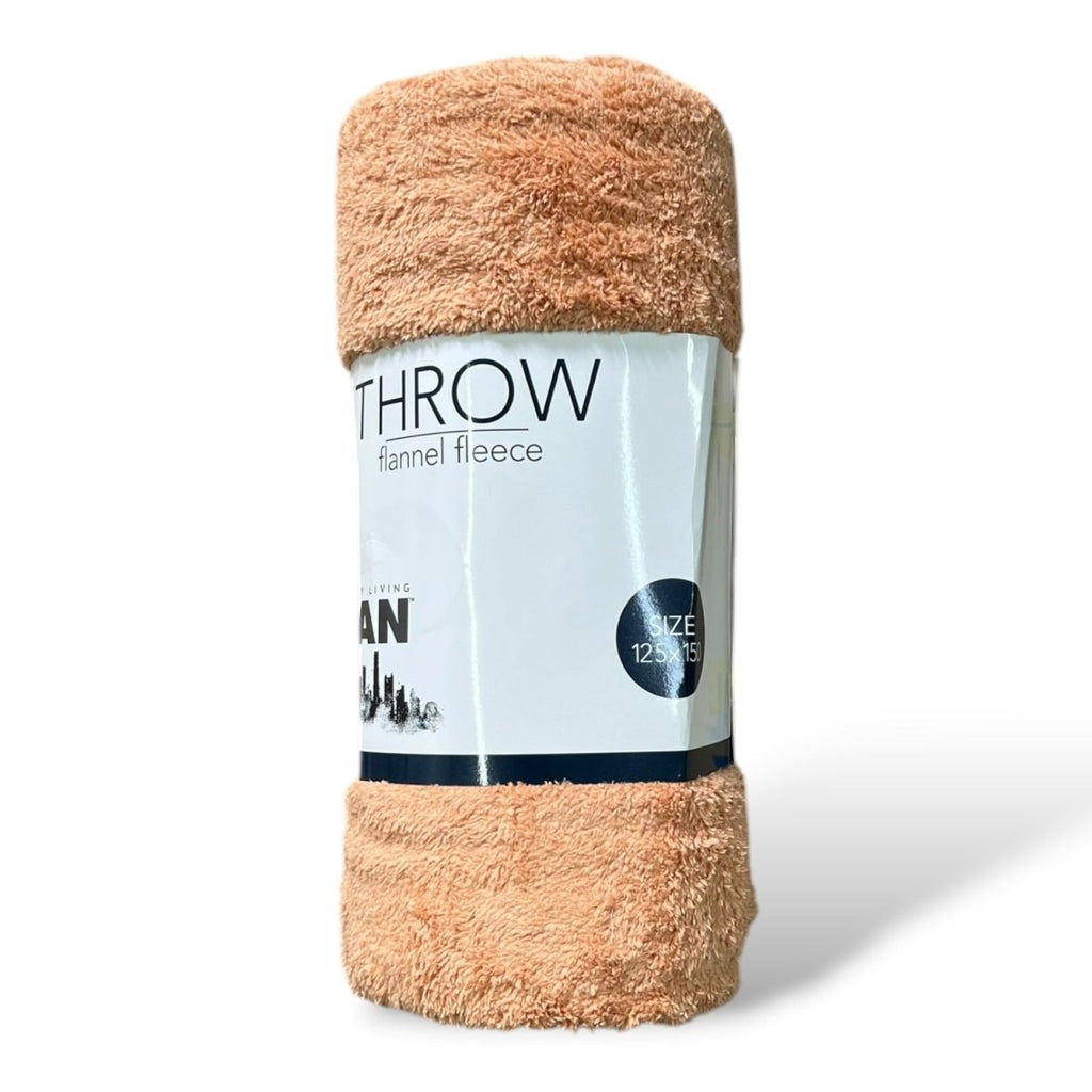 Urban Coral Fleece Throw - 125 x 150 cm - Home Phase