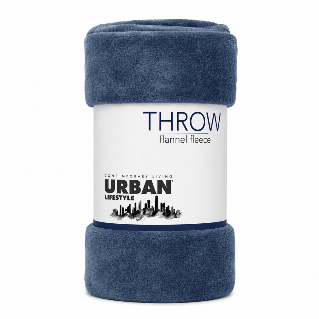 Urban Coral Fleece Throw - 125 x 150 cm - Home Phase