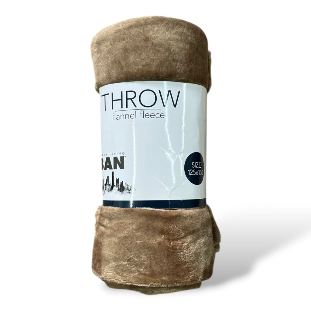Urban Coral Fleece Throw - 125 x 150 cm - Home Phase