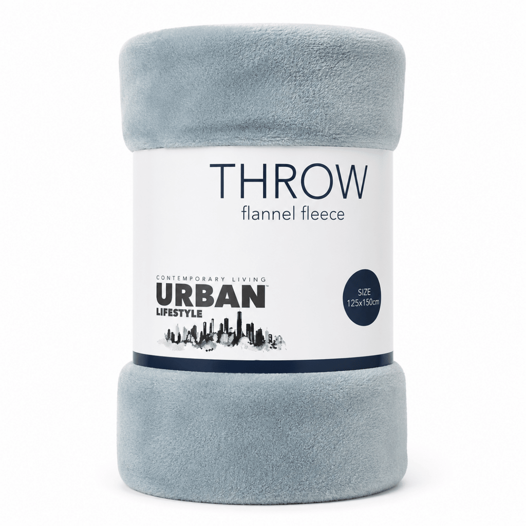 Urban Coral Fleece Throw - 125 x 150 cm - Home Phase