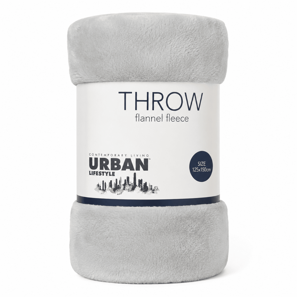 Urban Coral Fleece Throw - 125 x 150 cm - Home Phase