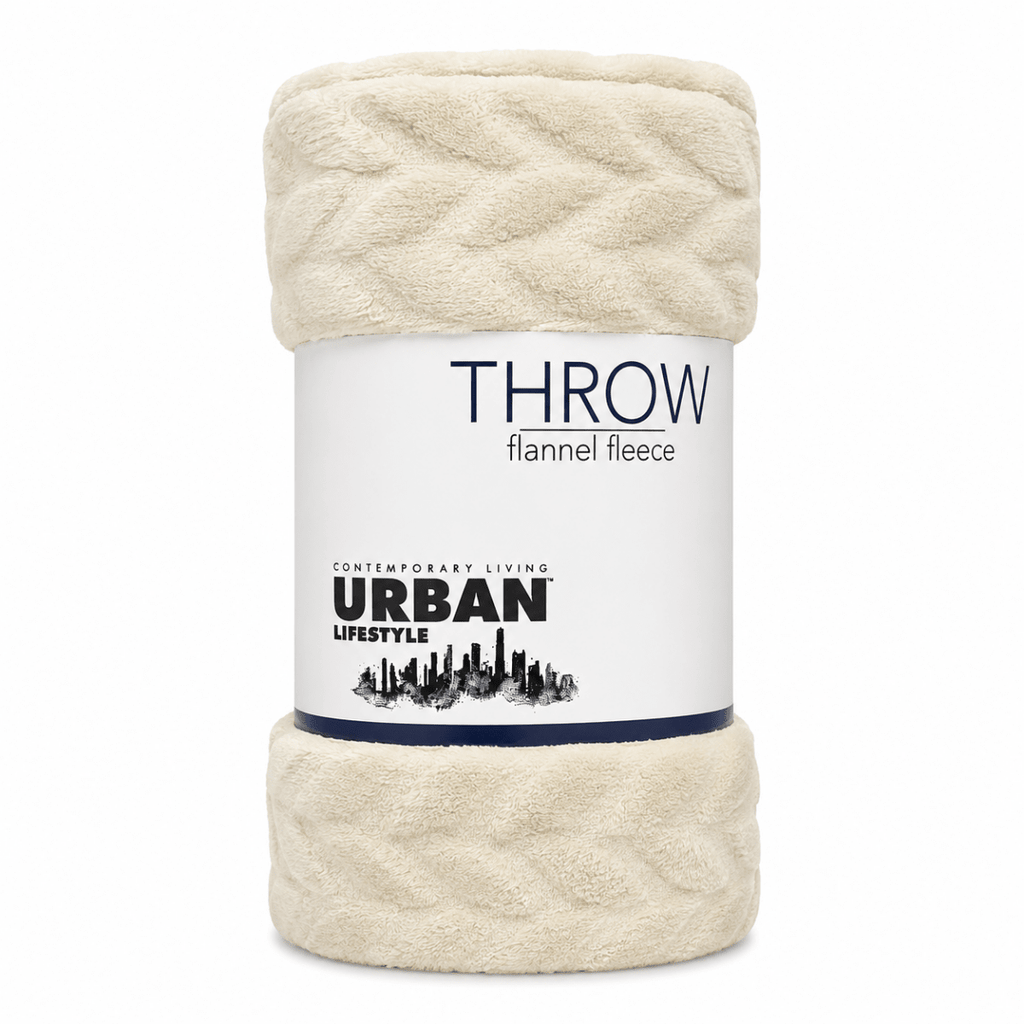 Urban Coral Fleece Throw - 125 x 150 cm - Home Phase