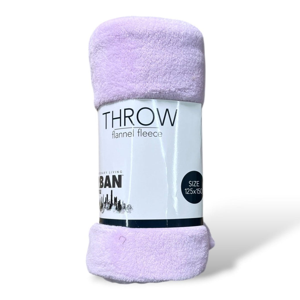 Urban Coral Fleece Throw - 125 x 150 cm - Home Phase