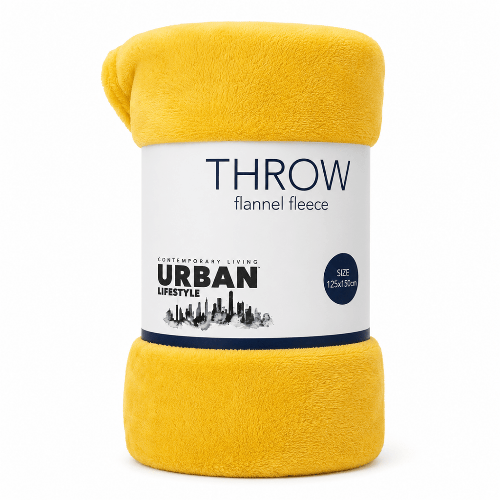 Urban Coral Fleece Throw - 125 x 150 cm - Home Phase