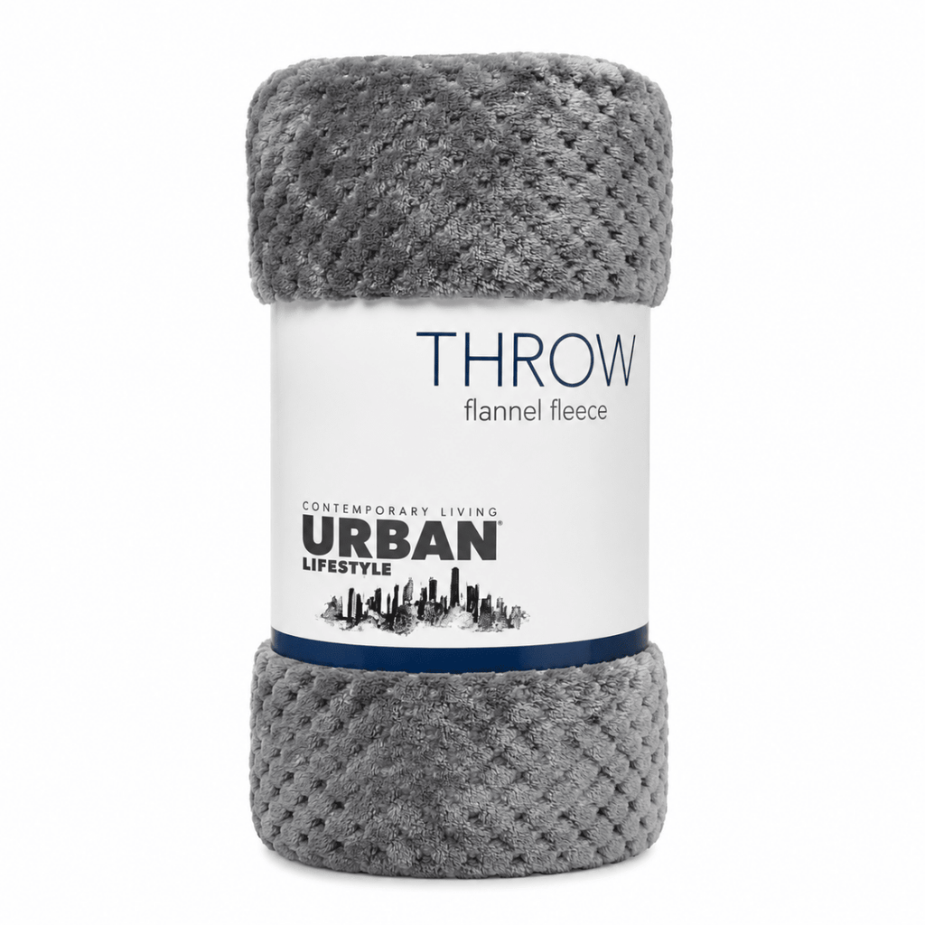 Urban Coral Fleece Throw - 125 x 150 cm - Home Phase