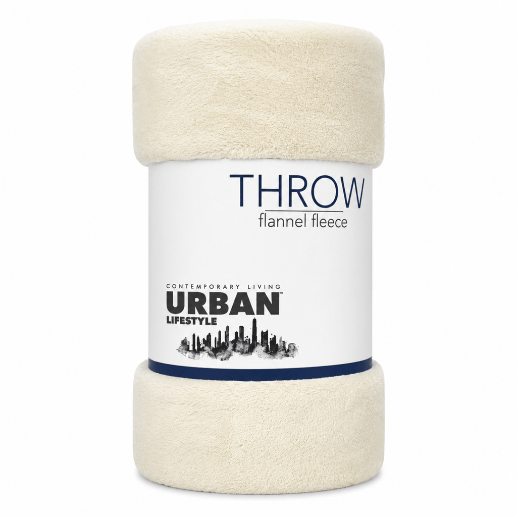 Urban Coral Fleece Throw - 125 x 150 cm - Home Phase