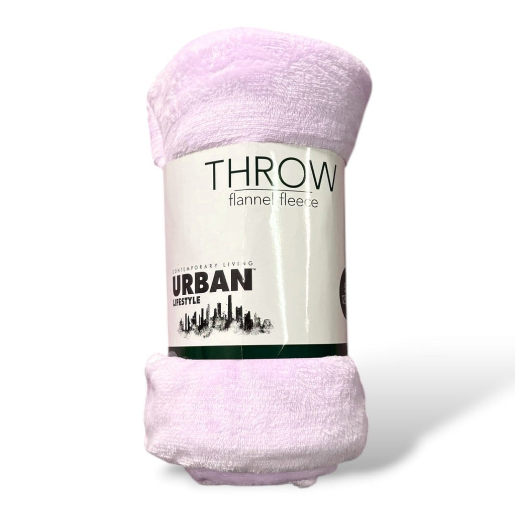 Urban Coral Fleece Throw - 125 x 150 cm - Home Phase