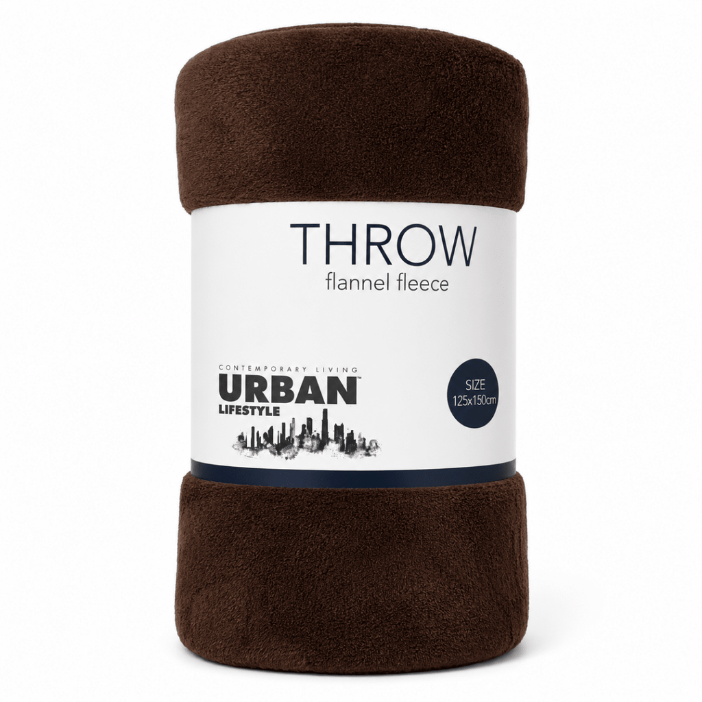 Urban Coral Fleece Throw - 125 x 150 cm - Home Phase