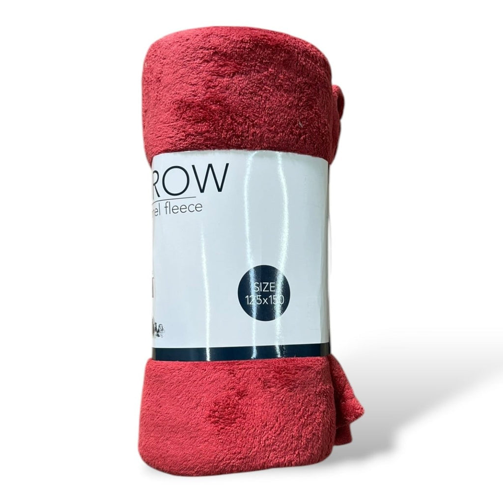 Urban Coral Fleece Throw - 125 x 150 cm - Home Phase