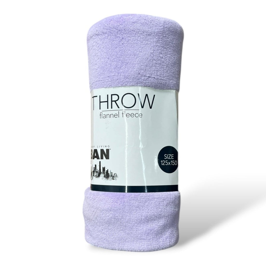 Urban Coral Fleece Throw - 125 x 150 cm - Home Phase