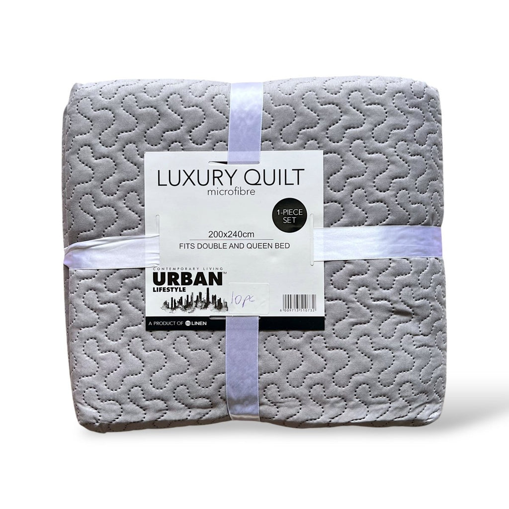 Urban Lifestyle Quilt - Double/Queen - 200 x240 - Assorted Design - Home Phase