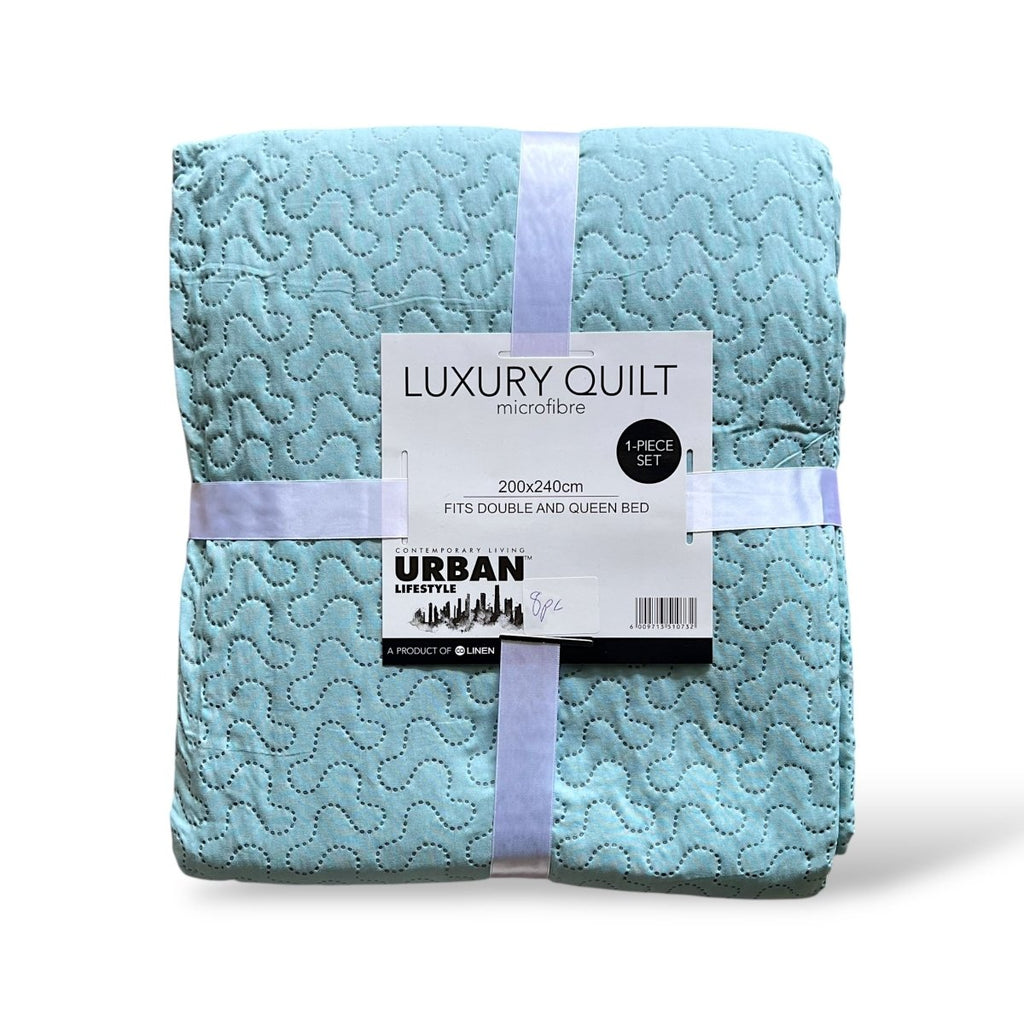 Urban Lifestyle Quilt - Double/Queen - 200 x240 - Assorted Design - Home Phase