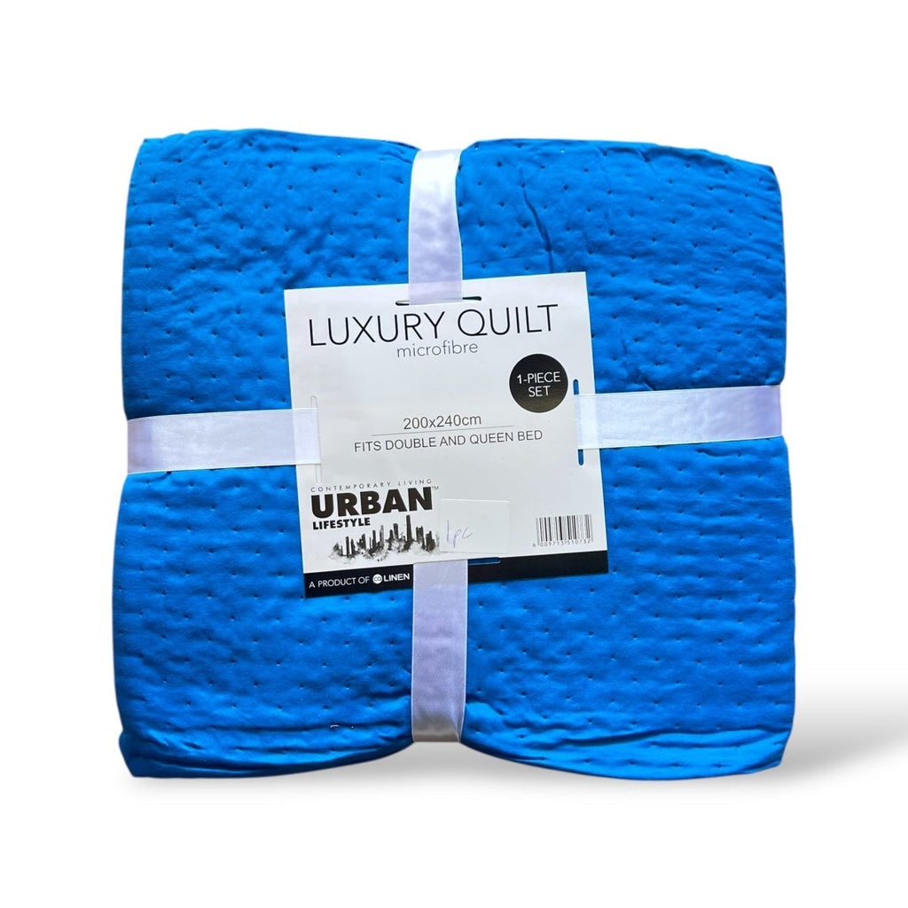 Urban Lifestyle Quilt - Double/Queen - 200 x240 - Assorted Design - Home Phase