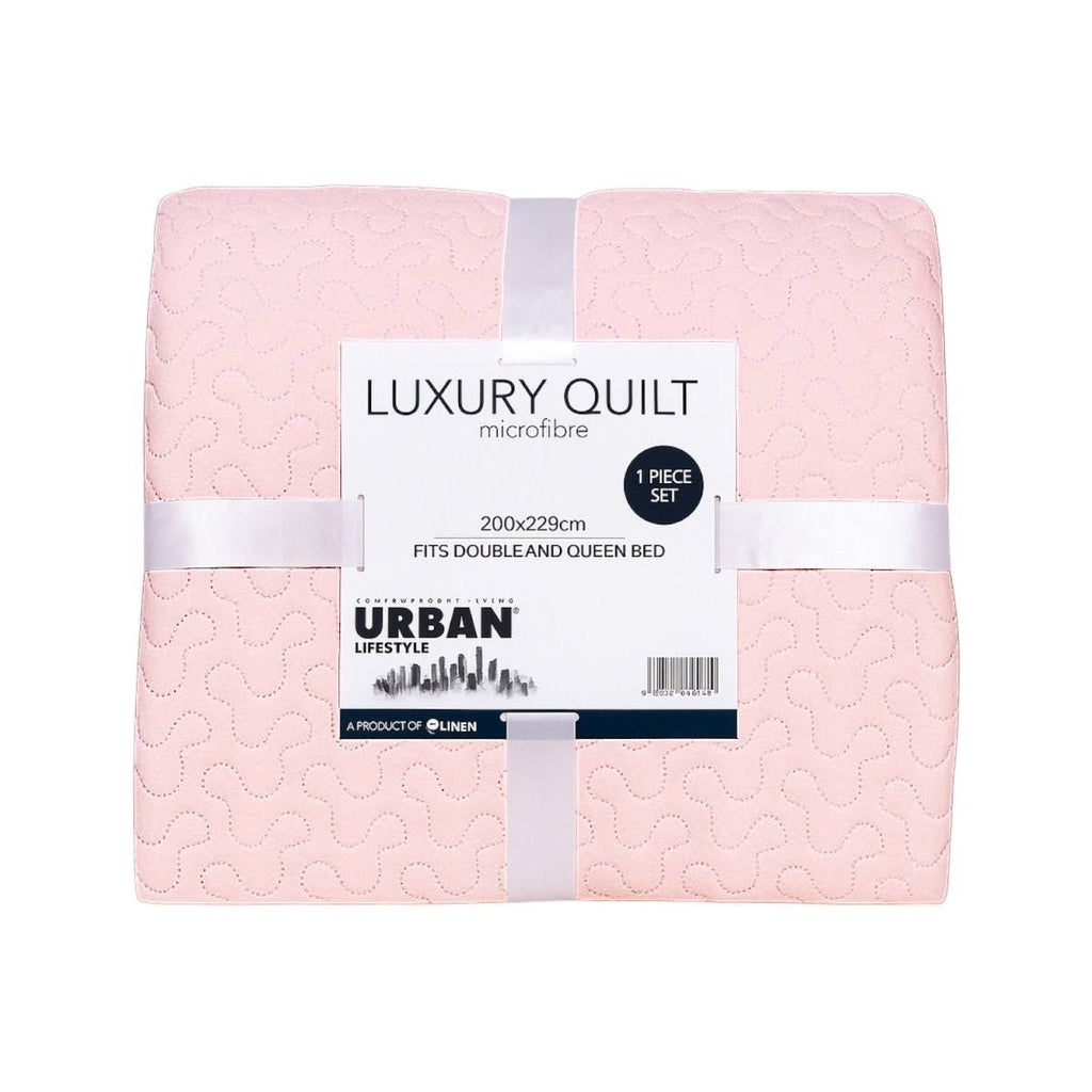 Urban Lifestyle Quilt - Double/Queen - 200 x240 - Assorted Design - Home Phase