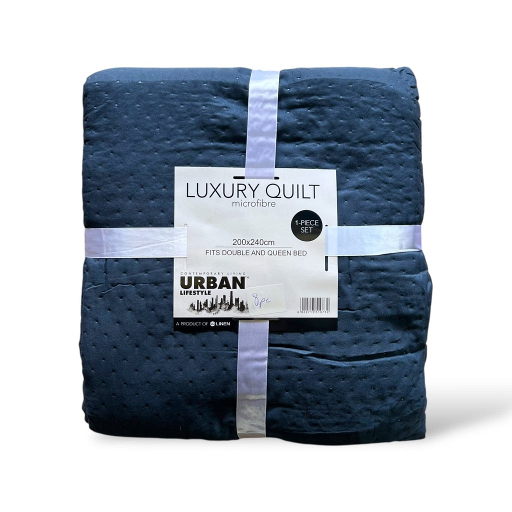 Urban Lifestyle Quilt - Double/Queen - 200 x240 - Assorted Design - Home Phase
