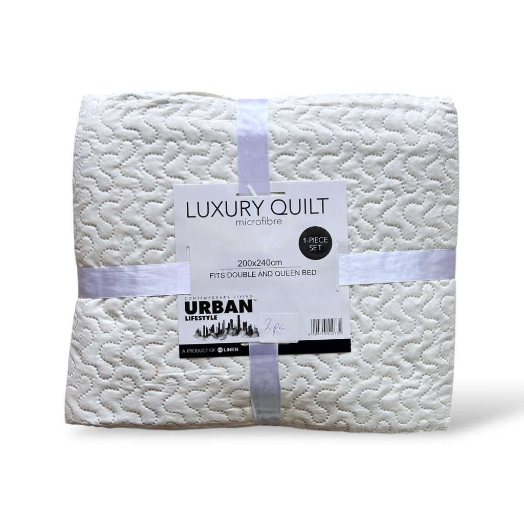 Urban Lifestyle Quilt - Double/Queen - 200 x240 - Assorted Design - Home Phase