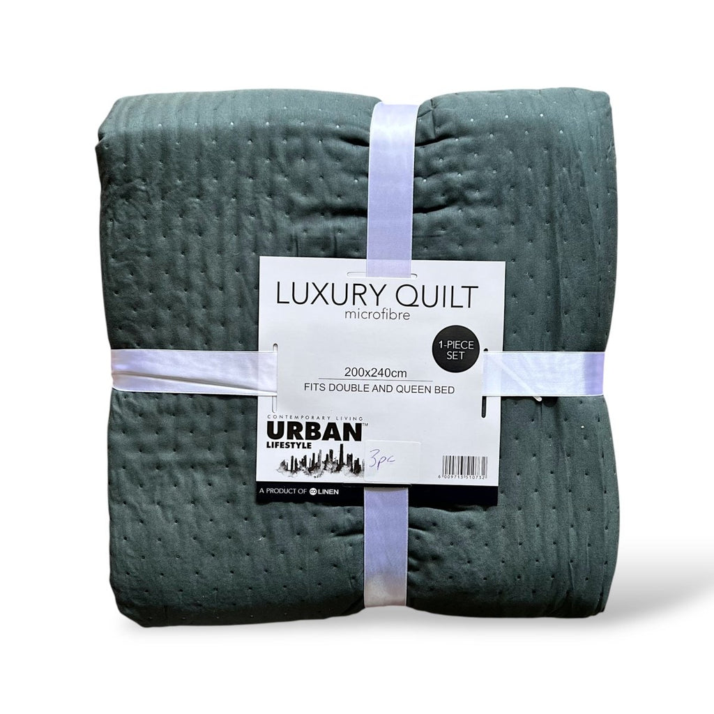 Urban Lifestyle Quilt - Double/Queen - 200 x240 - Assorted Design - Home Phase