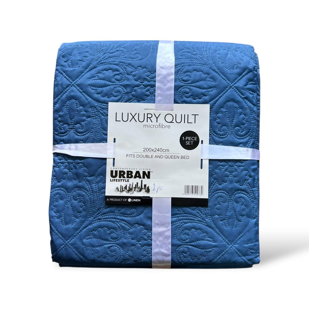 Urban Lifestyle Quilt - Double/Queen - 200 x240 - Assorted Design - Home Phase