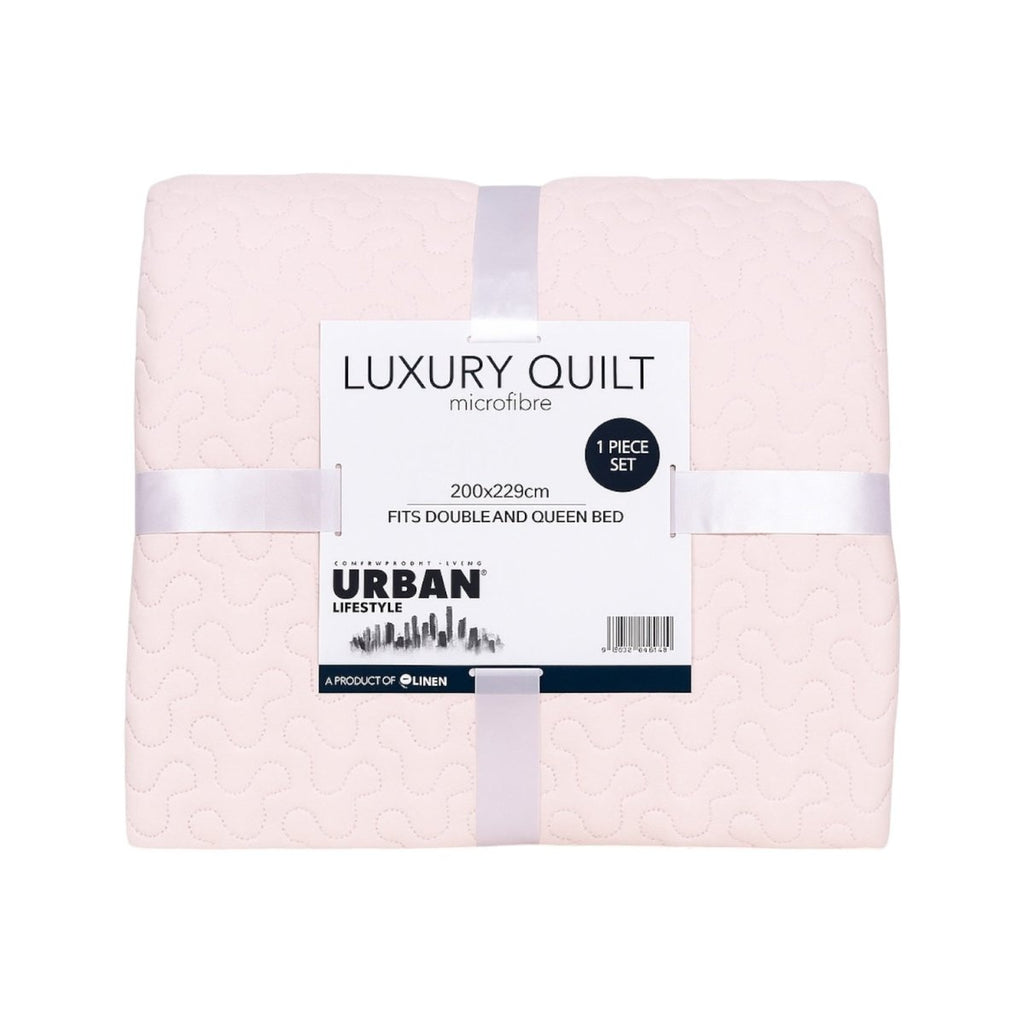 Urban Lifestyle Quilt - Double/Queen - 200 x240 - Assorted Design - Home Phase