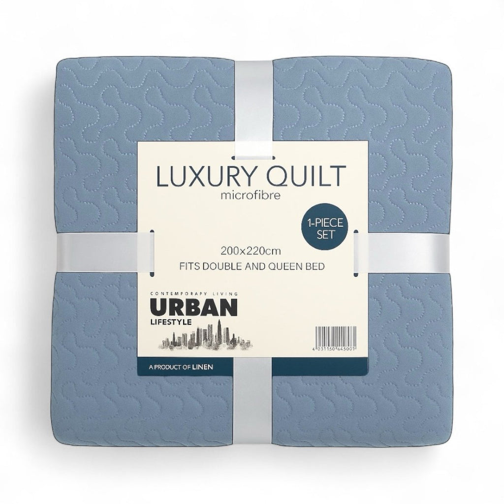 Urban Lifestyle Quilt - Double/Queen - 200 x240 - Assorted Design - Home Phase