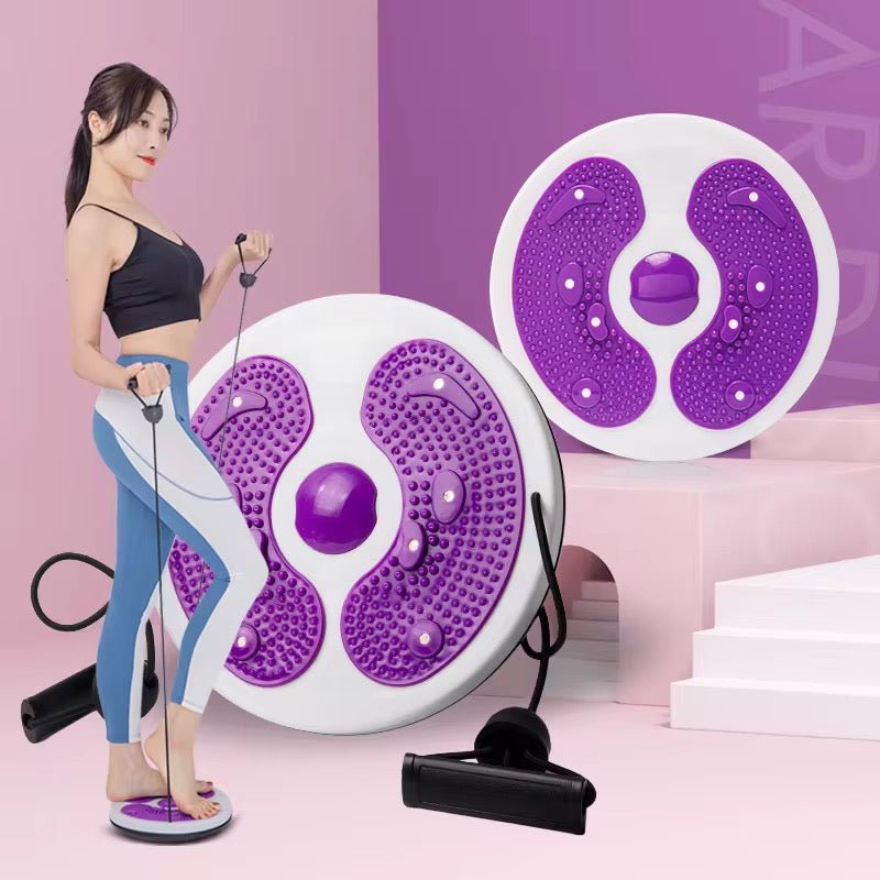 Waist Twisting Disc With Bands - Home Phase