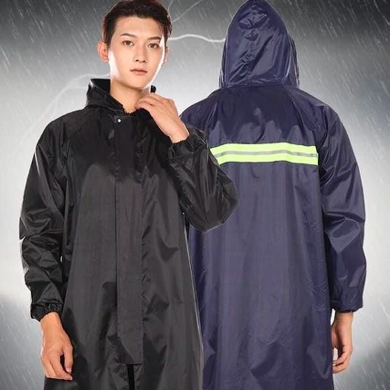 Waterproof Hooded PVC Raincoat – Home Phase