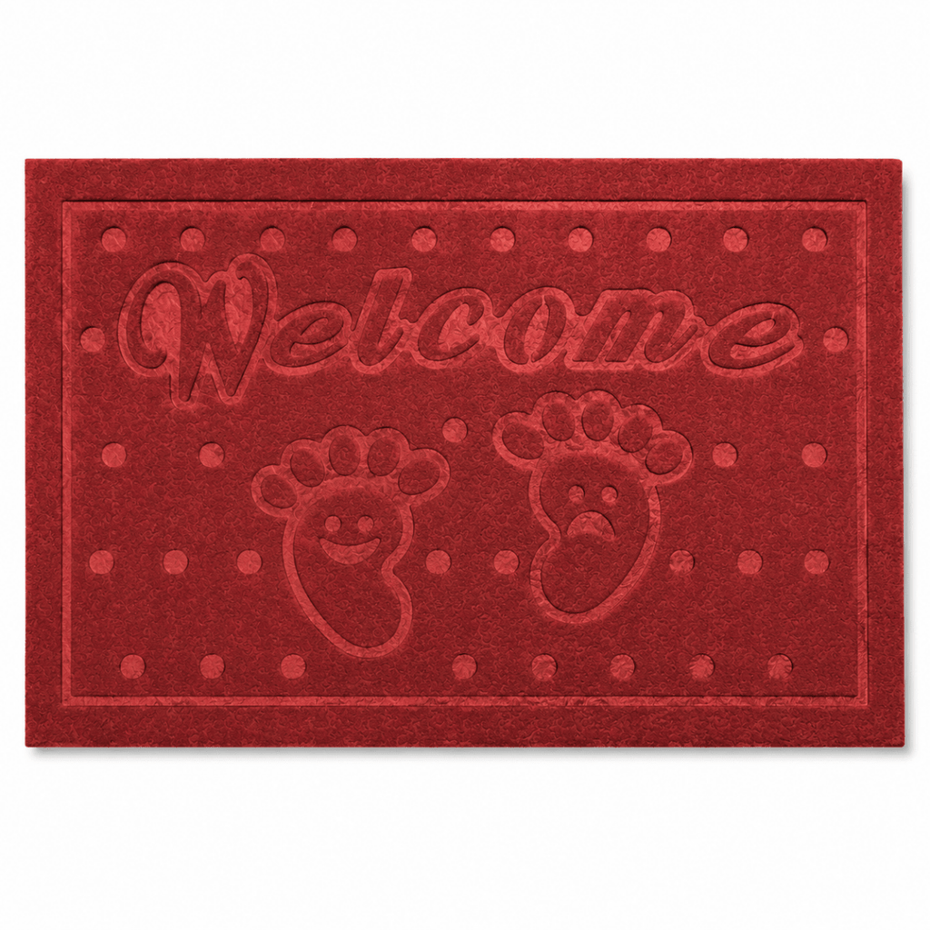 Welcome Happy & Sad Doormat - 68 x 43 cm - Home Phase