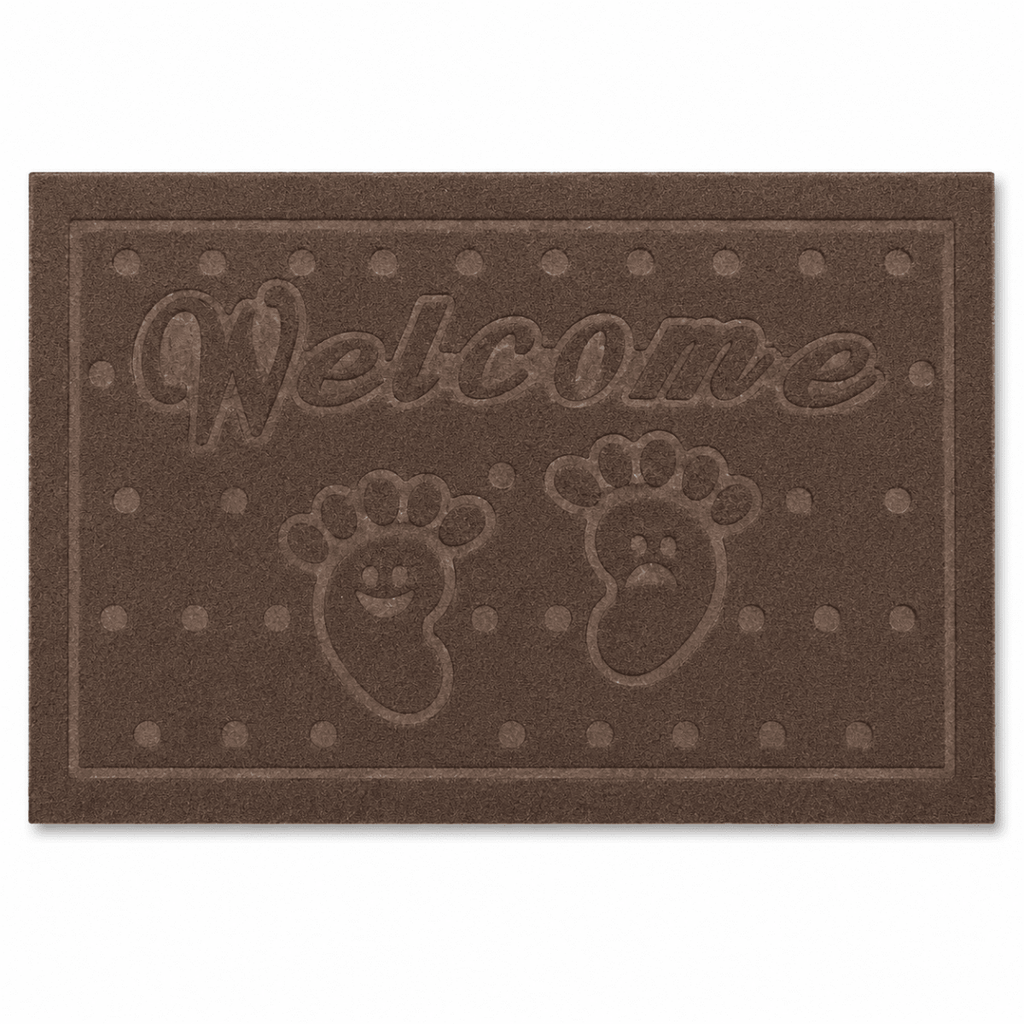 Welcome Happy & Sad Doormat - 68 x 43 cm - Home Phase