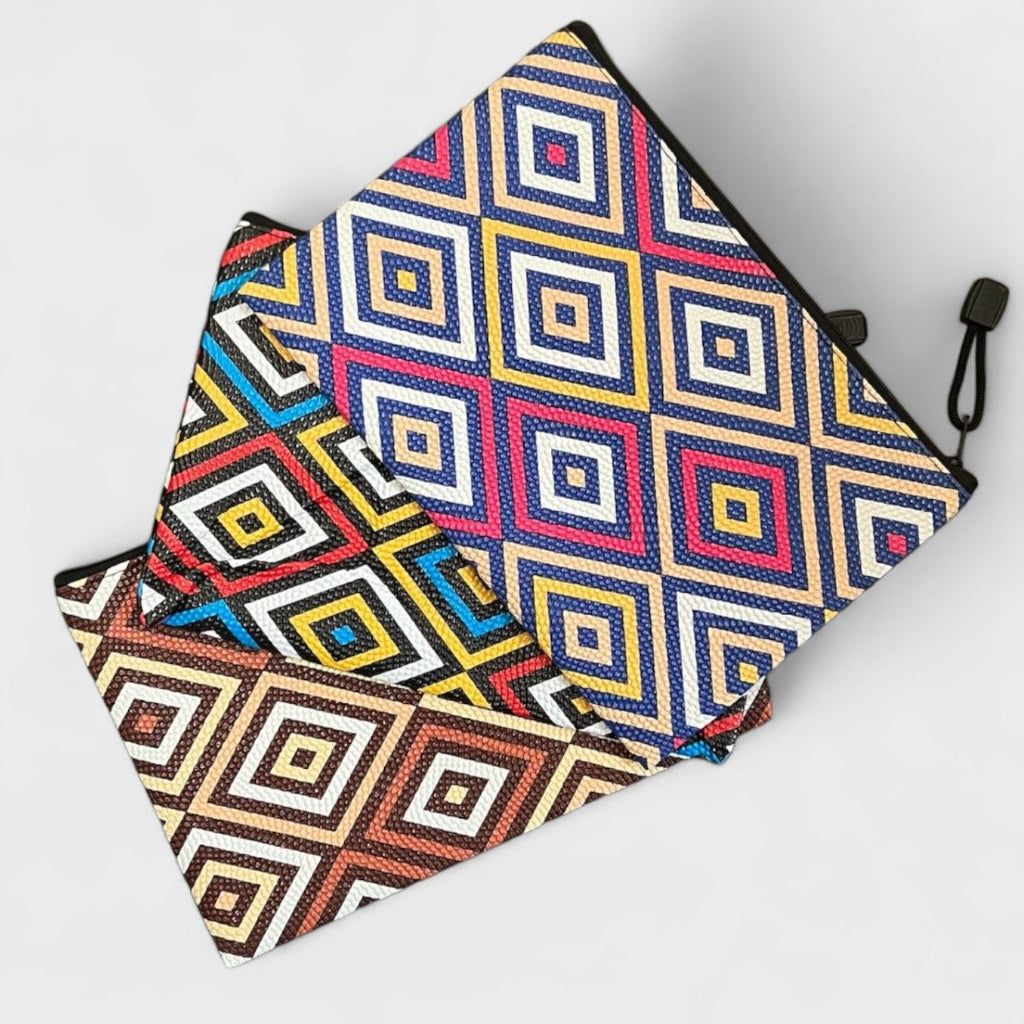 Zipper Case Ethnic Design - 24 x 16 cm - Style Phase Home