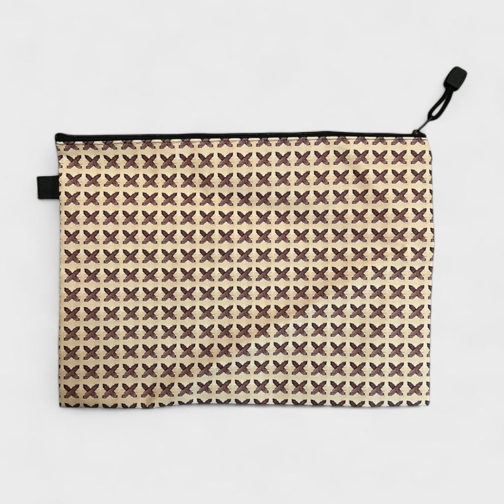 Zipper Pencil Case Cross Design - 34 x 25 cm - Style Phase Home
