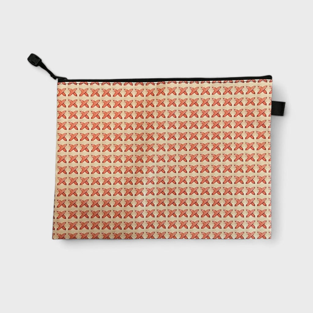 Zipper Pencil Case Cross Design - 34 x 25 cm - Style Phase Home