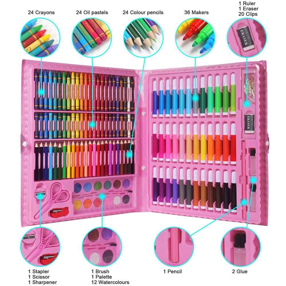 150 PC Kids Art Set N - Style Phase Home