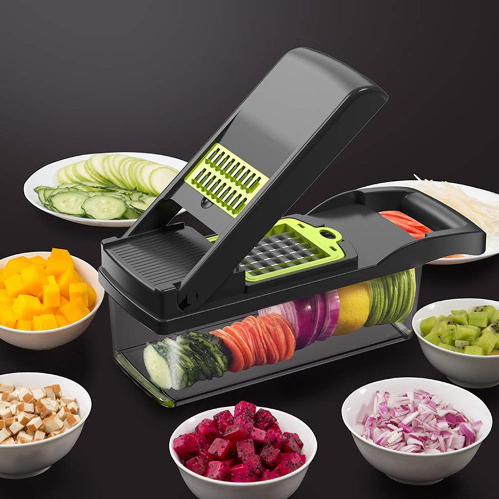 16 PC Multifunctional Vegetable Chopper - Style Phase Home