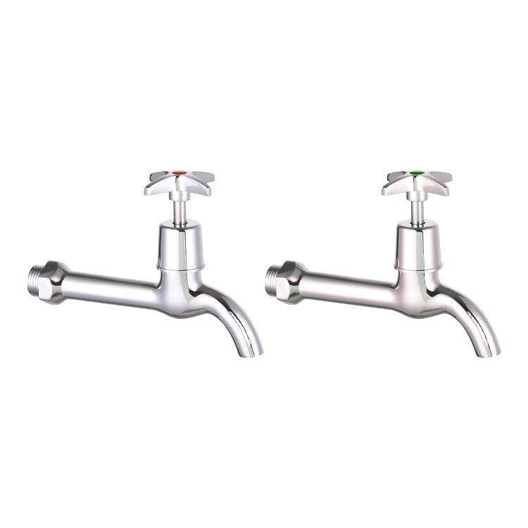 2 Pack Long Neck Wall Tap - 16 cm - Style Phase Home
