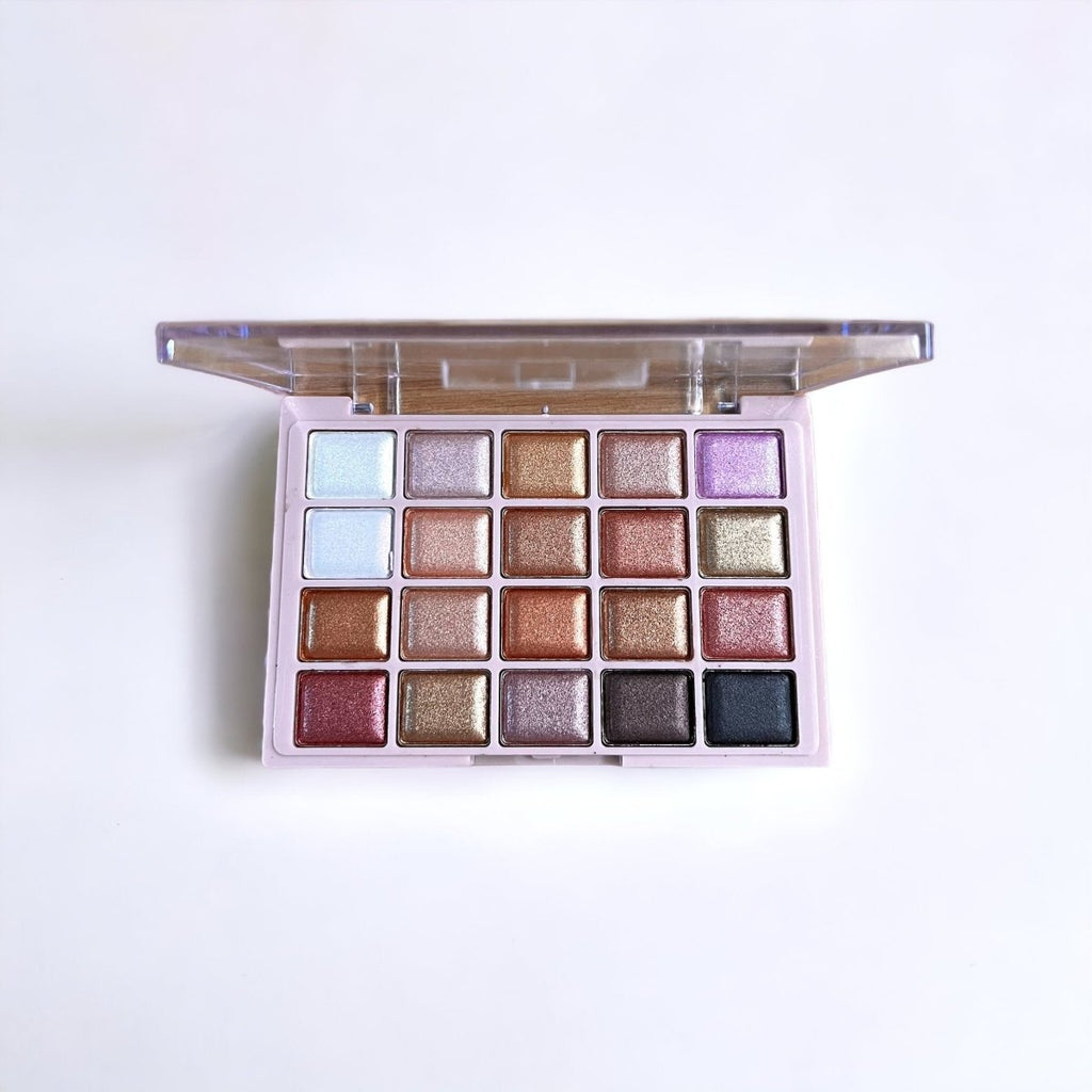 20 Colour Glitter Eye Shadow Palette - Style Phase Home