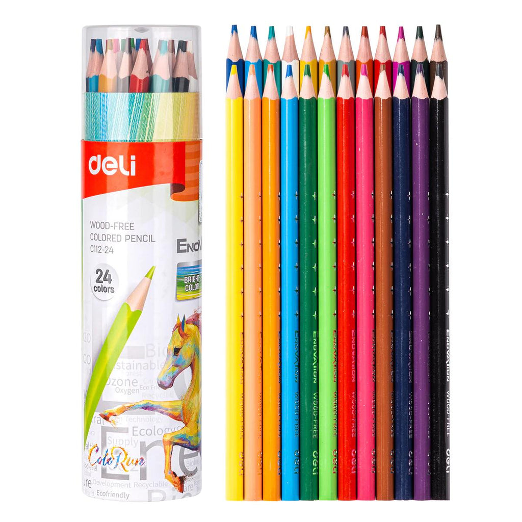 24PC Deli Colour Pencils - Style Phase Home