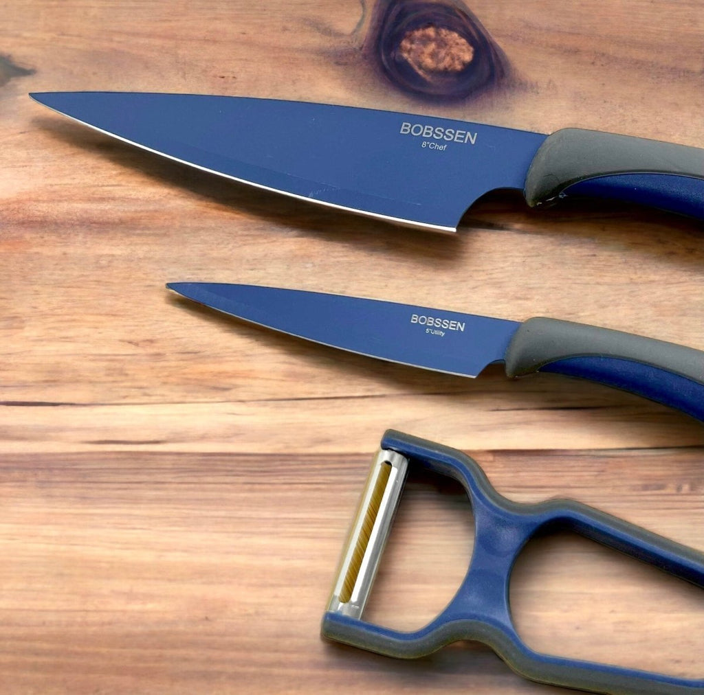 3-Piece Kitchen Knife Set - Style Phase Home